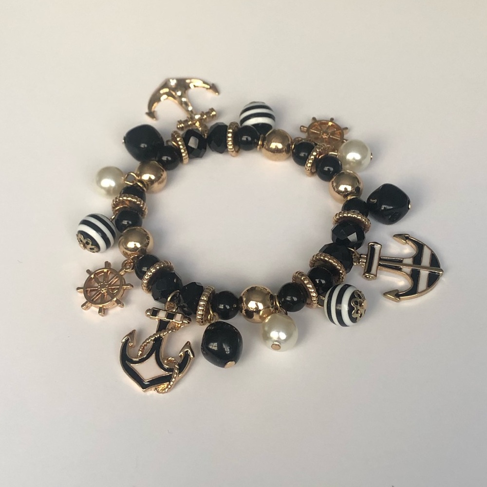 Black Nautical Bracelet.